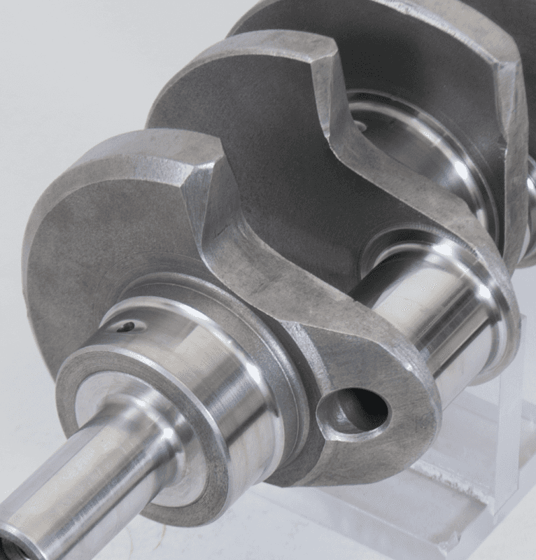 Eagle — Eagle Oldsmobile 455 4.500in Stroke 2.200in Rod Journals Cast Crankshaft
Cast Crank - view 4