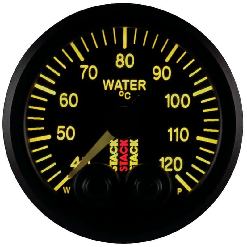 AutoMeter — Autometer Stack 52mm 40-120 Deg C 1/8in NPTF Male Pro-Control Water Temp Gauge - Black
Ga WTmp PC Blk 120C - view 10