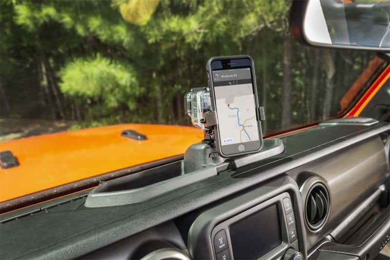 Rugged Ridge — Rugged Ridge Dash Multi-Mount w/Phone Holder 18-20 Jeep JL/JT
Cell Phone Holder
OFFROAD_INTERIOR - view 5