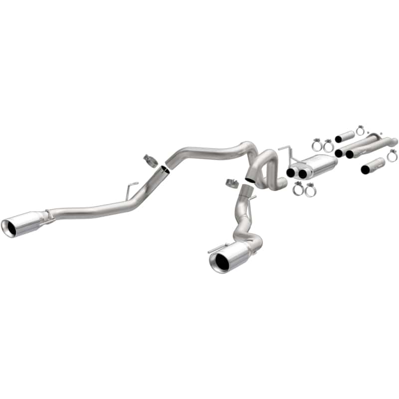 Magnaflow — MagnaFlow SYS Cat-Back 2017 Ford F-150 Raptor 3.5L Dual 3in Tips
Cat-Back - view 2