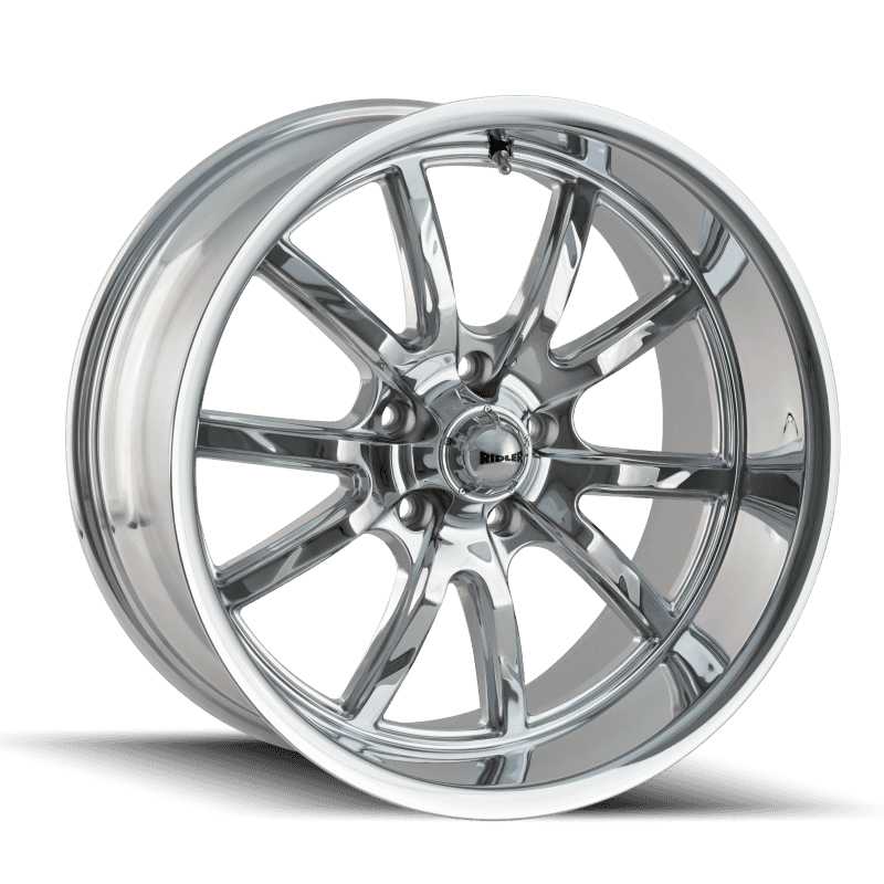 Ridler Wheels — Ridler 650 18x8 / 5x120.65 BP / 0mm Offset / 83.82mm Hub Chrome Wheel
RIDLER 650 - view 1
