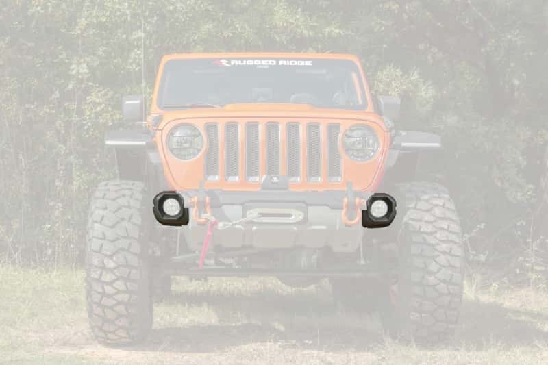 Rugged Ridge — Rugged Ridge Jeep 19-22 Wrangler JL/20-22 Gladiator Venator Front Bumper Stubby Ends - Black
OFFROAD_BUMPERS
Bumper Corner - view 2
