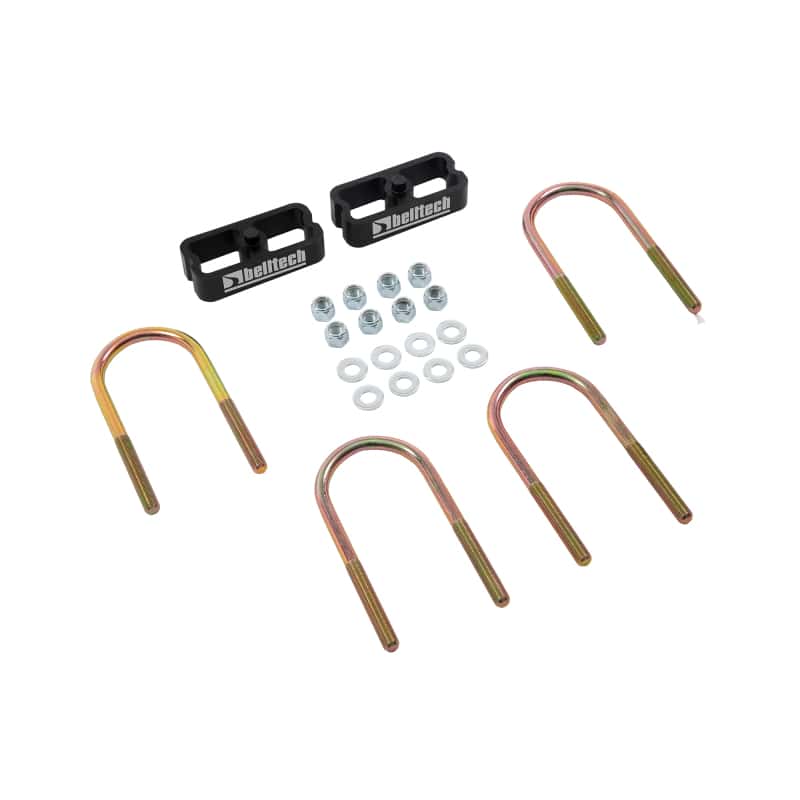 Belltech — Belltech LOWERING BLOCK KIT 1inch WITH 2 DEGREE ANGLE
LOWERING BLOCK KIT - view 9