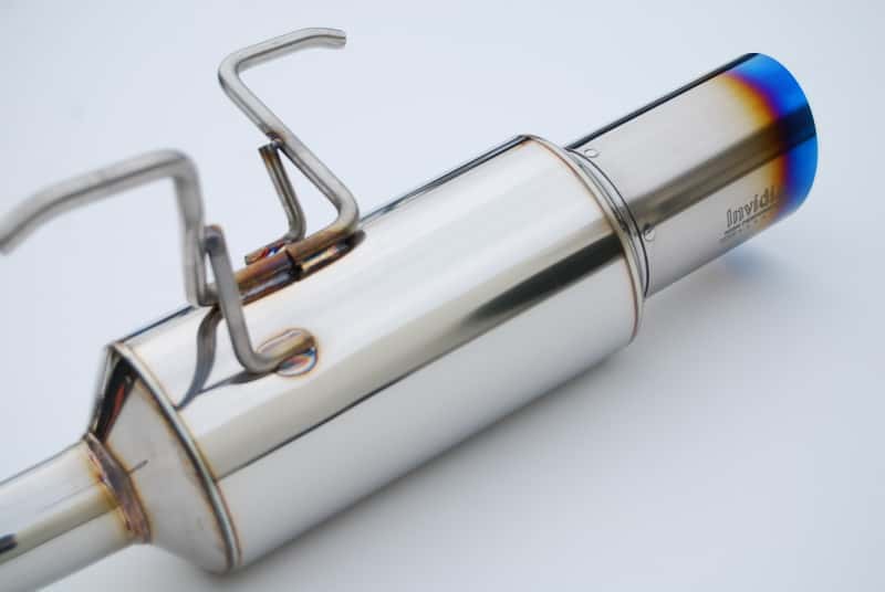 Invidia — Invidia 2022+ Subaru WRX N1 Twin Outlet Single Layer Tip Cat-Back Exhaust - view 8
