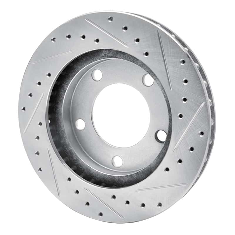 R1 Concepts — R1 74-80 InternatIonal SCOUT II Front Left Drilled & Slotted Silver Brake Rotor
R1 Brake Rotor Drill - view 4