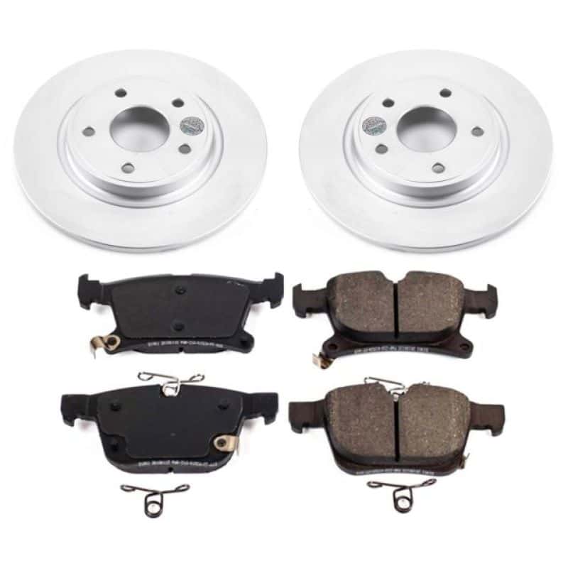 PowerStop — Power Stop 17-19 Chrysler Pacifica Rear Z17 Evolution Geomet Coated Brake Kit - view 1