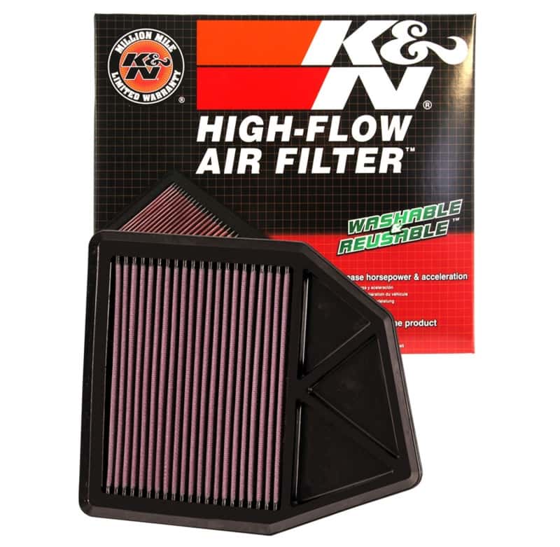 K&N Engineering — K&N 08 Honda Accord 2.4L-L4 Drop In Air Filter
Replacement Air Filt
Air Filter - view 4