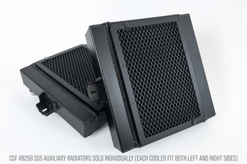 CSF — CSF BMW F8X M3/M4/M2C Auxiliary Radiators w/ Rock Guards (Sold Individually - Fits Left and Right
CSF Aux Radiator - view 1