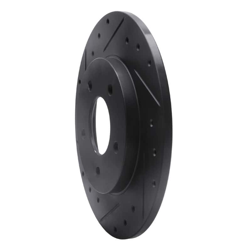 R1 Concepts — R1 94-99 Buick Regal Rear Left Drilled & Slotted Black Brake Rotor
R1 Brake Rotor Drill - view 2