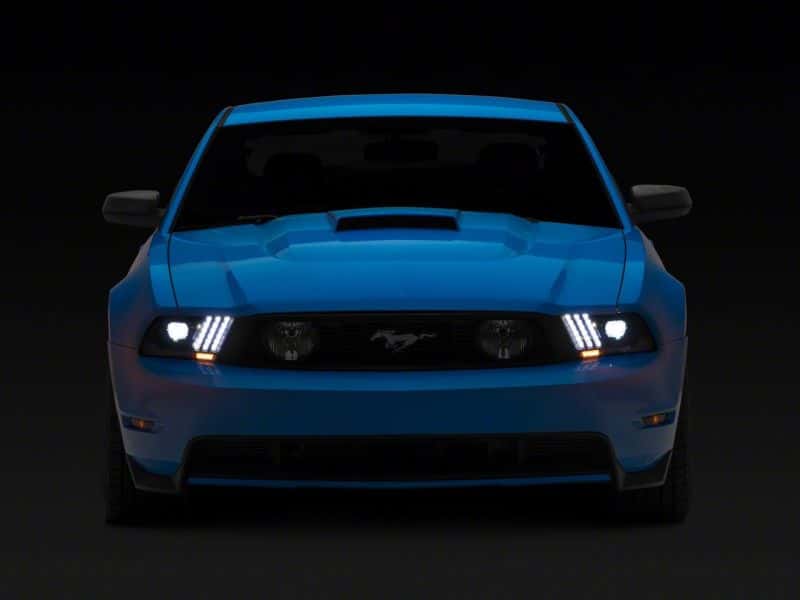 Raxiom — Raxiom 10-12 Ford Mustang LED Projector Headlights SEQL Turn Signals- Blk Housing (Clear Lens)
Headlights - view 13