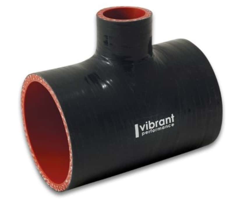 Vibrant — Vibrant 4 Ply Reinforced Silicone T Adapter - 2in Outlet ID x 4in OAL x 1in Branch ID (BLACK)
2.25"IDSiliconT-Hose
Hose Coupler - view 3