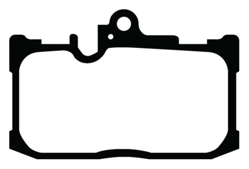 EBC — EBC 13+ Lexus GS350 3.5 F-Sport RWD Redstuff Front Brake Pads
Disc Brake Pad - view 1
