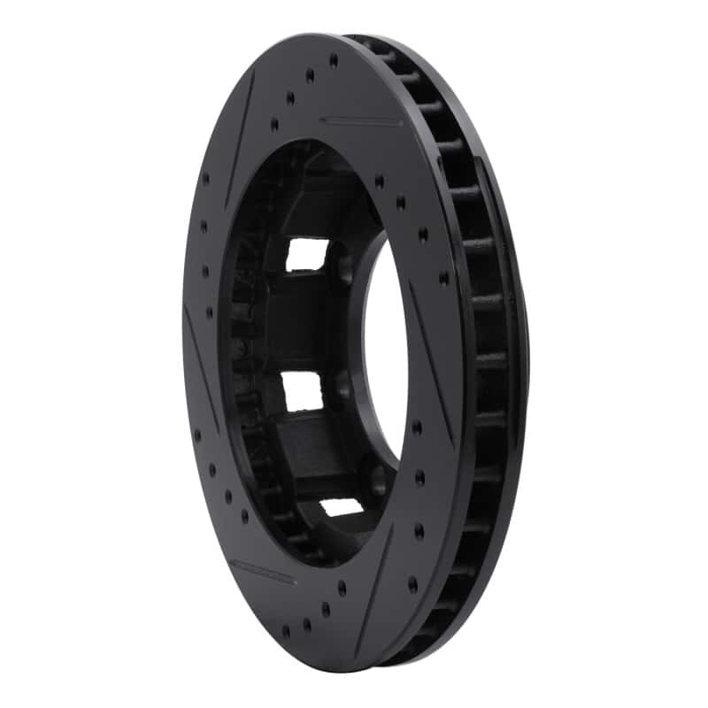 R1 Concepts — R1 71-91 Chevrolet P30 Van Front Right Drilled & Slotted Black Brake Rotor
R1 Brake Rotor Drill - view 4