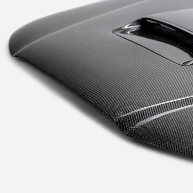 Seibon — Seibon 05-11 Toyota Tacoma TR-Style Carbon Fiber Hood - view 5
