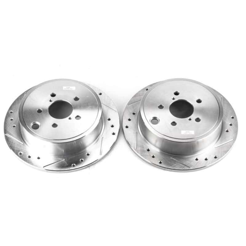 PowerStop — Power Stop 13-16 Subaru BRZ Rear Evolution Drilled & Slotted Rotors - Pair
PowerStop XPR - view 1