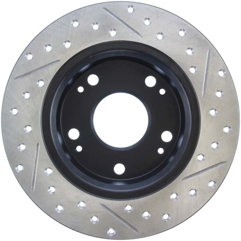 Stoptech — StopTech 04-08 Acura TSX / 03-07 Honda Accord SportStop Slotted & Drilled Right Rear Rotor
Slot/Drill Rotor - view 2