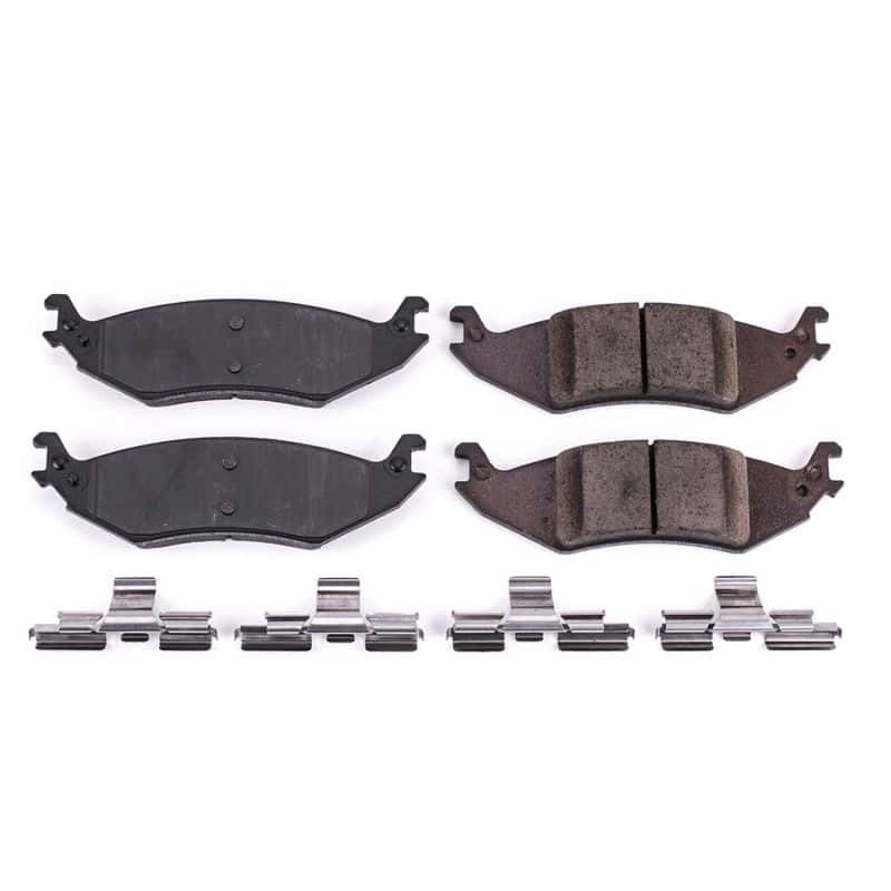 PowerStop — Power Stop 04-07 Ford E-150 Rear Z17 Evolution Ceramic Brake Pads w/Hardware
Z17 Brake Pads - view 1