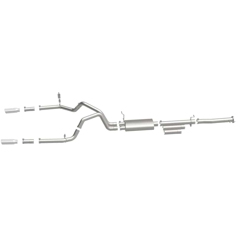 Magnaflow — MagnaFlow Stainless Cat-Back Exhaust 2015 Chevy Silverado 2500HD 6.0L Dual Split Rear Exit 4in
Cat-Back - view 29