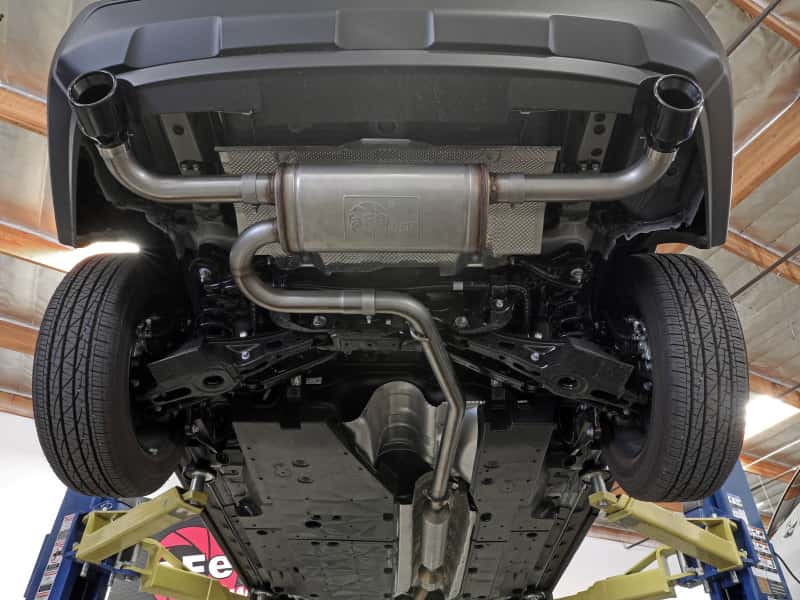 aFe — aFe POWER Takeda 19-21 Toyota RAV4 L4-2.5L 304SS CB Exhaust w/ Black Tips
Cat-Back Exhaust - view 6