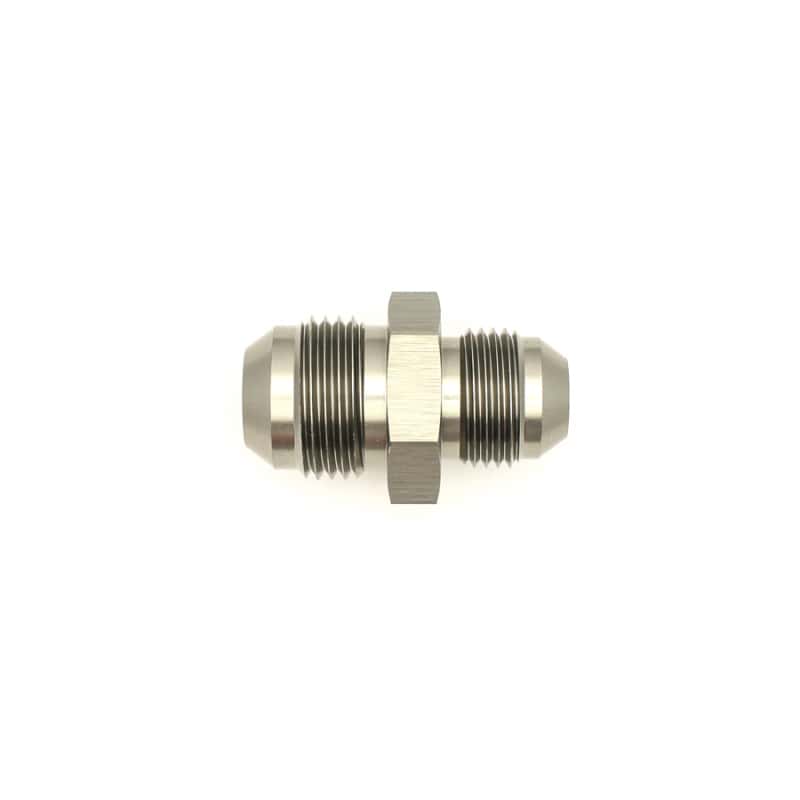 DeatschWerks — DeatschWerks 10AN Male Flare To 8AN Male Flare Reducer Straight Coupler - view 5