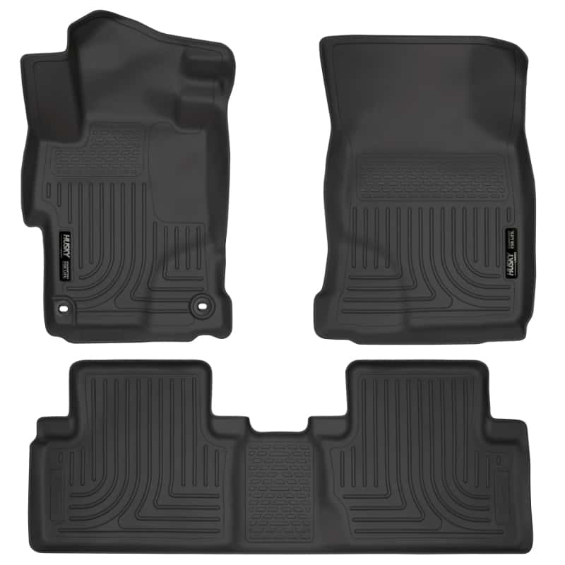 Husky Liners — Husky Liners 2014 Honda Civic Sedan WeatherBeater Black Front & 2nd Seat Floor Liners
Floor Liners - view 1
