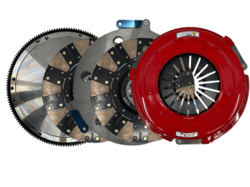 McLeod Racing — McLeod Street Twin Steel Ford 1964-Up 260 To 351 Eng 1-1/8X26 Brz 157 Includes 28oz & 50oz CW
Clutch/Flywheel Kit
Clutch Kit - view 1