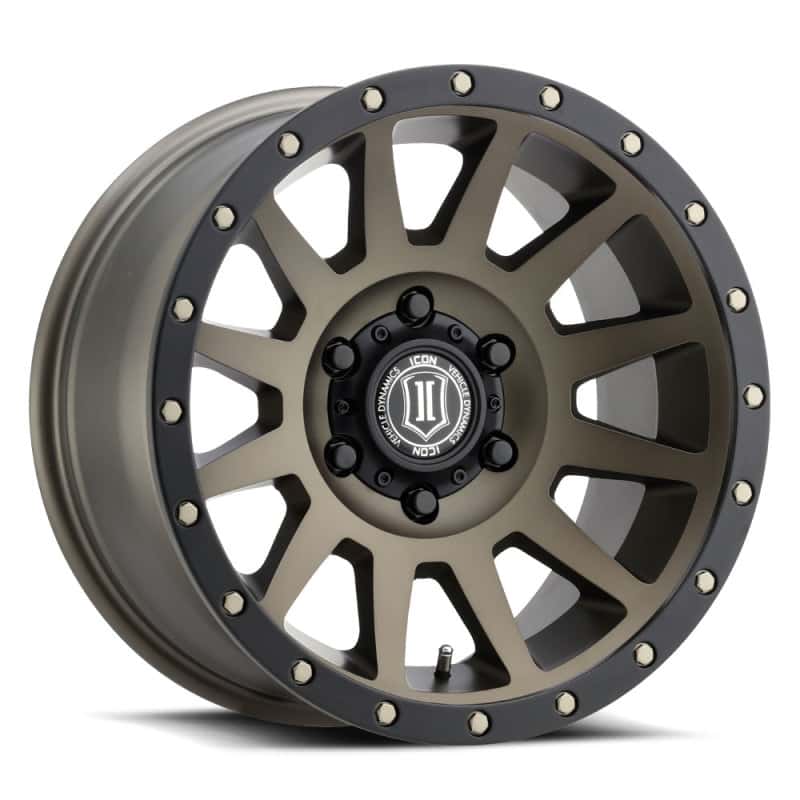 ICON — ICON Compression 17x8.5 6x5.5 0mm Offset 4.75in BS 106.1mm Bore Bronze Wheel
COMPRESSION WHEEL - view 2