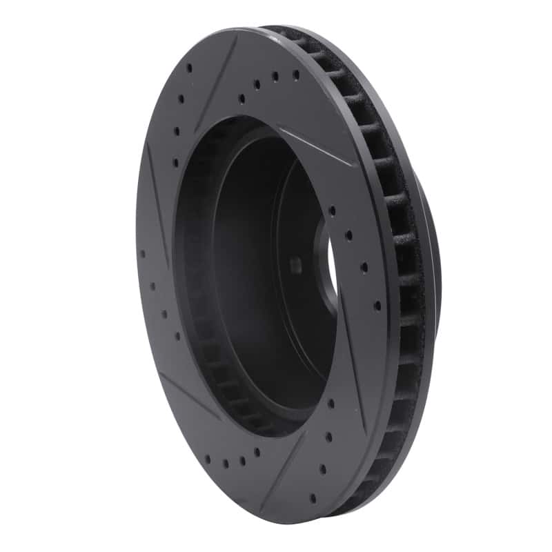 R1 Concepts — R1 63-82 Chevrolet Corvette Front Right Drilled & Slotted Black Brake Rotor
R1 Brake Rotor Drill - view 4