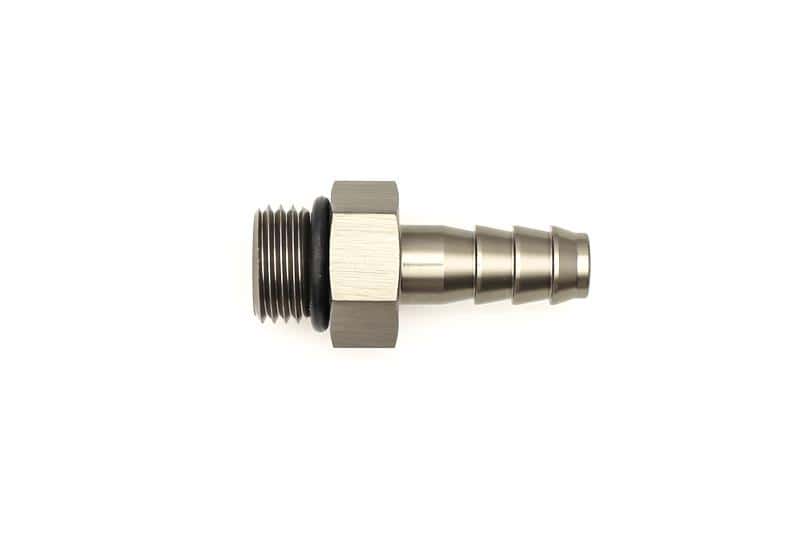 DeatschWerks — DeatschWerks 6AN ORB Male To 5/16in. Male Triple Barb Fitting (Incl. O-Ring) - view 1