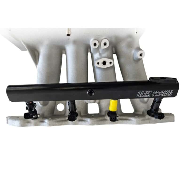 BLOX Racing — BLOX Racing Honda B-Series Xtreme Aluminum Fuel Rail - Black - view 3