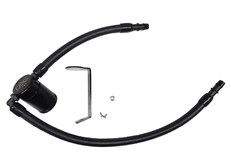 J&L — J&L 11-23 3.6L V6 Dodge Charger/Challenger/Chrysler 300C Oil Separator 3.0 - Black Anodized
Oil Separator - view 1