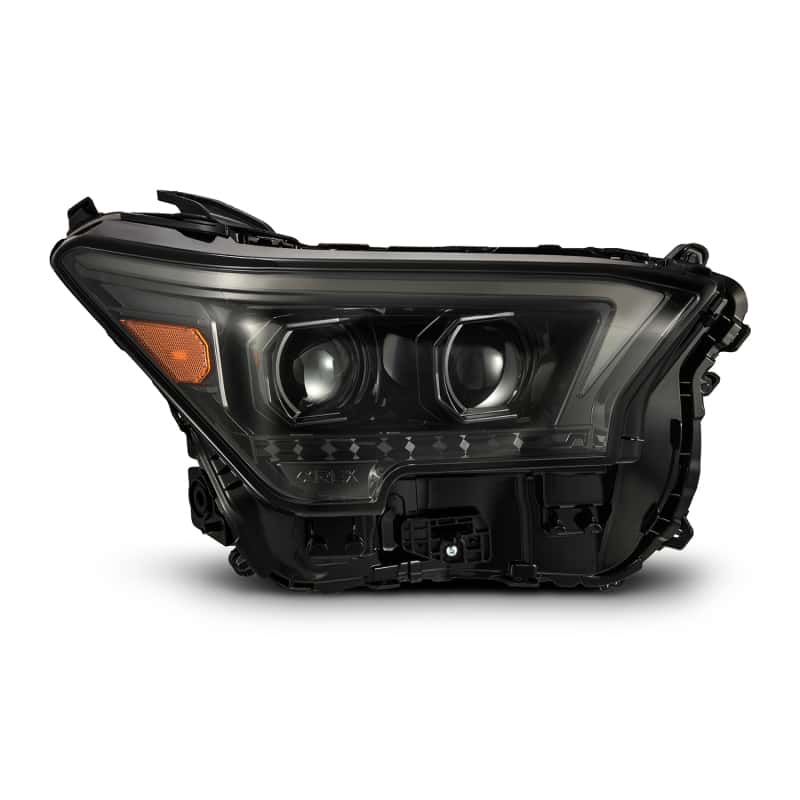 AlphaRex — AlphaRex 23-24 Toyota Tacoma LUXX-Series LED Proj Headlights Alpha Blk w/Actv Light & Seq. Sig + DRL
Projector Headlights - view 2