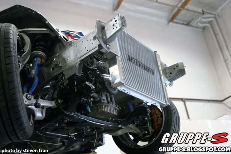 Mishimoto — Mishimoto Universal Dual Pass Race Radiator 27x19x3 Inches Aluminum Radiator - view 9