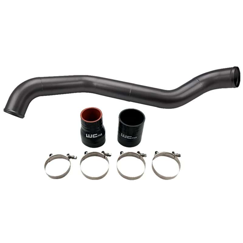 Wehrli — Wehrli 01-04 Chevrolet 6.6L LB7 Duramax Driver Side 3in Intercooler Pipe - Bronze Chrome
Dr IC Pipe 01-04 BC - view 3
