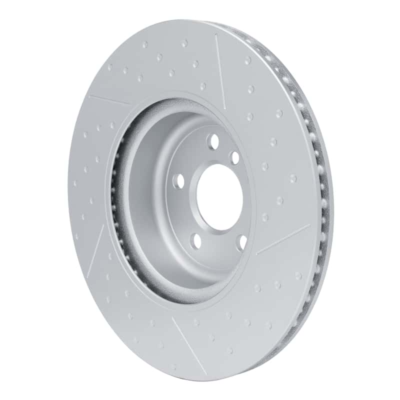 DFC — DFC 20-25 BMW M440i Left Rear GeoSPEC Coated Rotor - Dimpled and Slotted - view 4