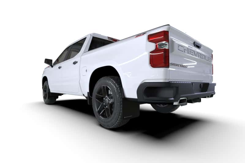 Rally Armor — Rally Armor 19-26 Gen 4 Chevy Silverado 1500 Black UR Mud Flap Metallic Black Logo
Mud Flap - view 6