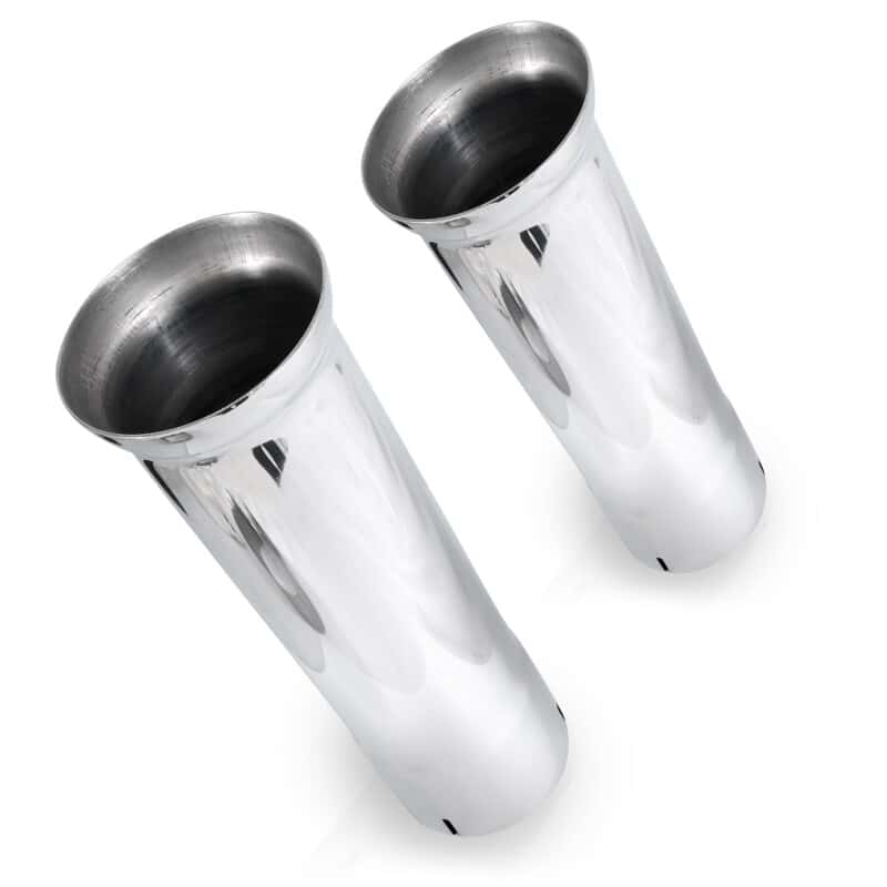 Stainless Works — Stainless Works Bell Exhaust Tips- 3in ID Inlet 3in Body - view 2