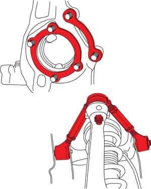 SPC Performance — SPC Performance 03-08 Nissan 350Z/03-07 Infiniti G35 Front Adjustable Control Arms
ADJ. CONTROL ARM PR
ADJ ARM PR - view 3