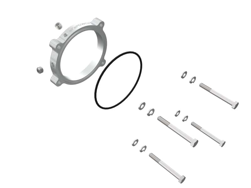 aFe — aFe Silver Bullet Throttle Body Spacers TBS Ram 1500 TRX 2021 V8-6.2L
Throttle Body Spacer - view 5