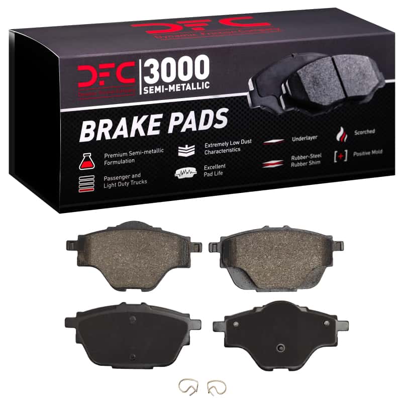 DFC — DFC 17-20 Peugeot 5008 (Mexico) Rear 3000 Semi-Metallic Brake Pads - view 5