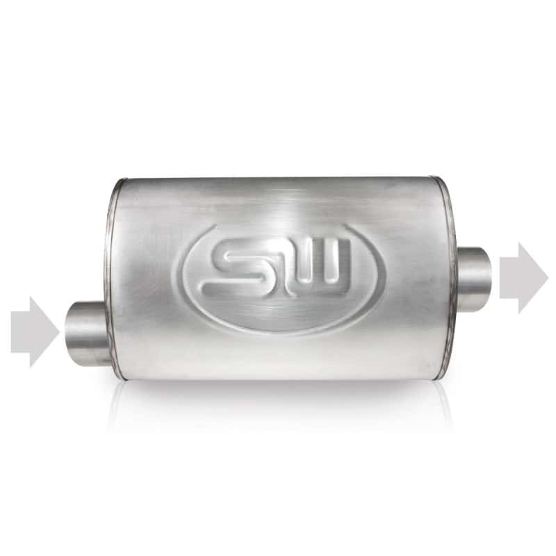 Stainless Works — Stainless Works 2in ID OFFSET INLET/ 2in OD CENTER OUTLET 4inX8in - view 1