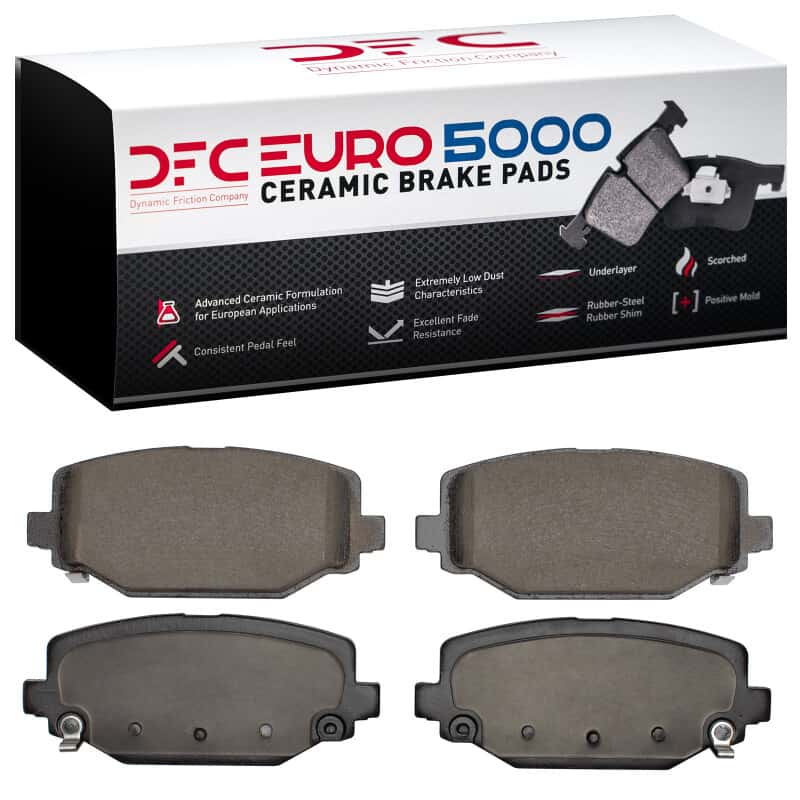 DFC — DFC 12-20 Chrysler Town & Country Rear Euro 5000 Ceramic Brake Pads
DFC Brake Pad Set - view 1