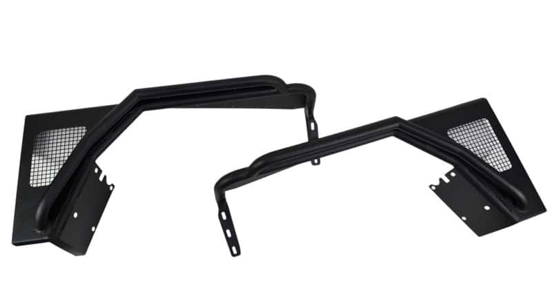 Fishbone Offroad — Fishbone Offroad 97-06 Jeep Wrangler Steel Tube Fender Front/Rear - Blk Txtred Powdercoat (Set Of 4) - view 1