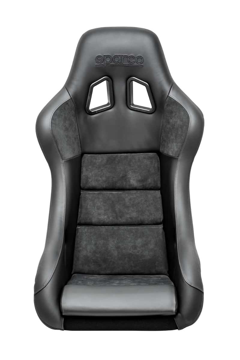 SPARCO — Sparco Seat QRT Performance Leather/Alcantara Black/Grey - view 1