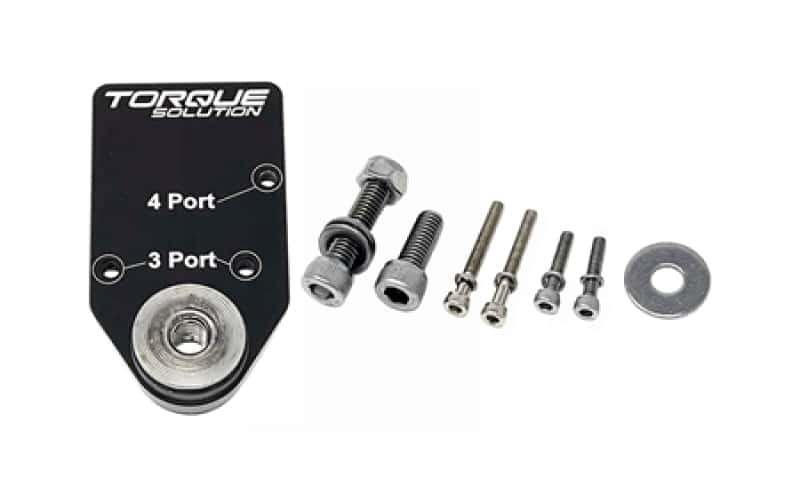 Torque Solution — Torque Solution Billet MAC Valve Mount Bracket - For 3/4 Port MAC Solenoid Valves - view 2
