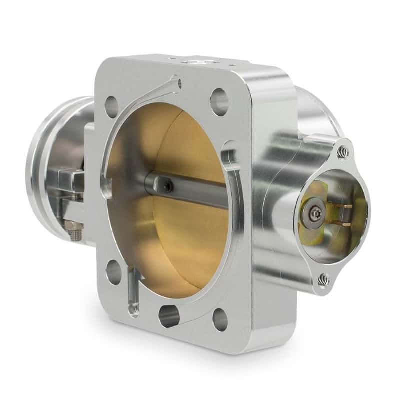 BLOX Racing — BLOX Racing Honda B/D/H/F Series Engines 70mm Silver Billet Throttle Body V2 - view 3