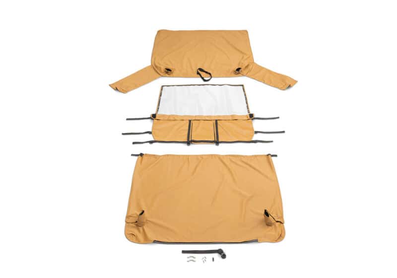 Rampage — Rampage 1992-1995 Jeep Wrangler(YJ) Cab Soft Top And Tonneau Cover - Spice Denim
Top-Soft - view 2