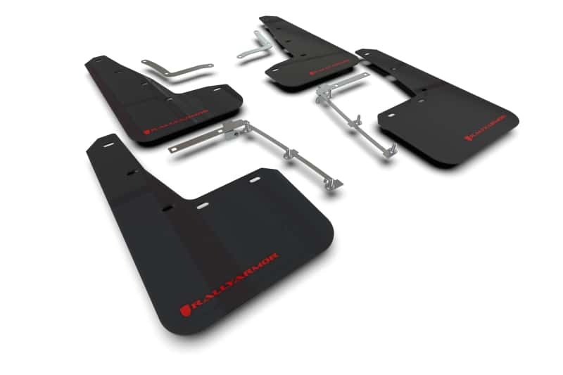 Rally Armor — Rally Armor 20-26 Toyota GR Yaris Black Mud Flap w/Red Logo
Mud Flap - view 1
