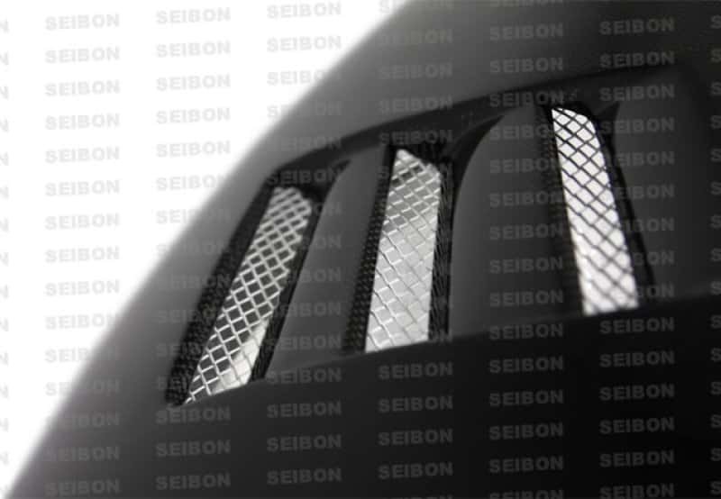 Seibon — Seibon 06-10 Honda Civic 4 Door TM Style Carbon Fiber Hood - view 2