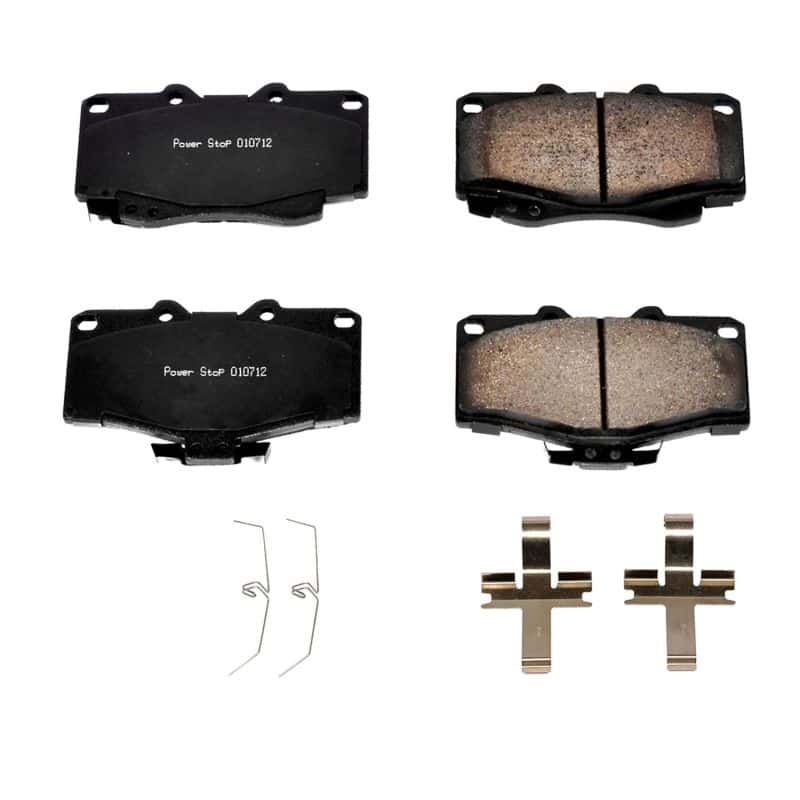PowerStop — Power Stop 96-02 Toyota 4Runner Front Z17 Evolution Ceramic Brake Pads w/Hardware
Z17 Brake Pads - view 1